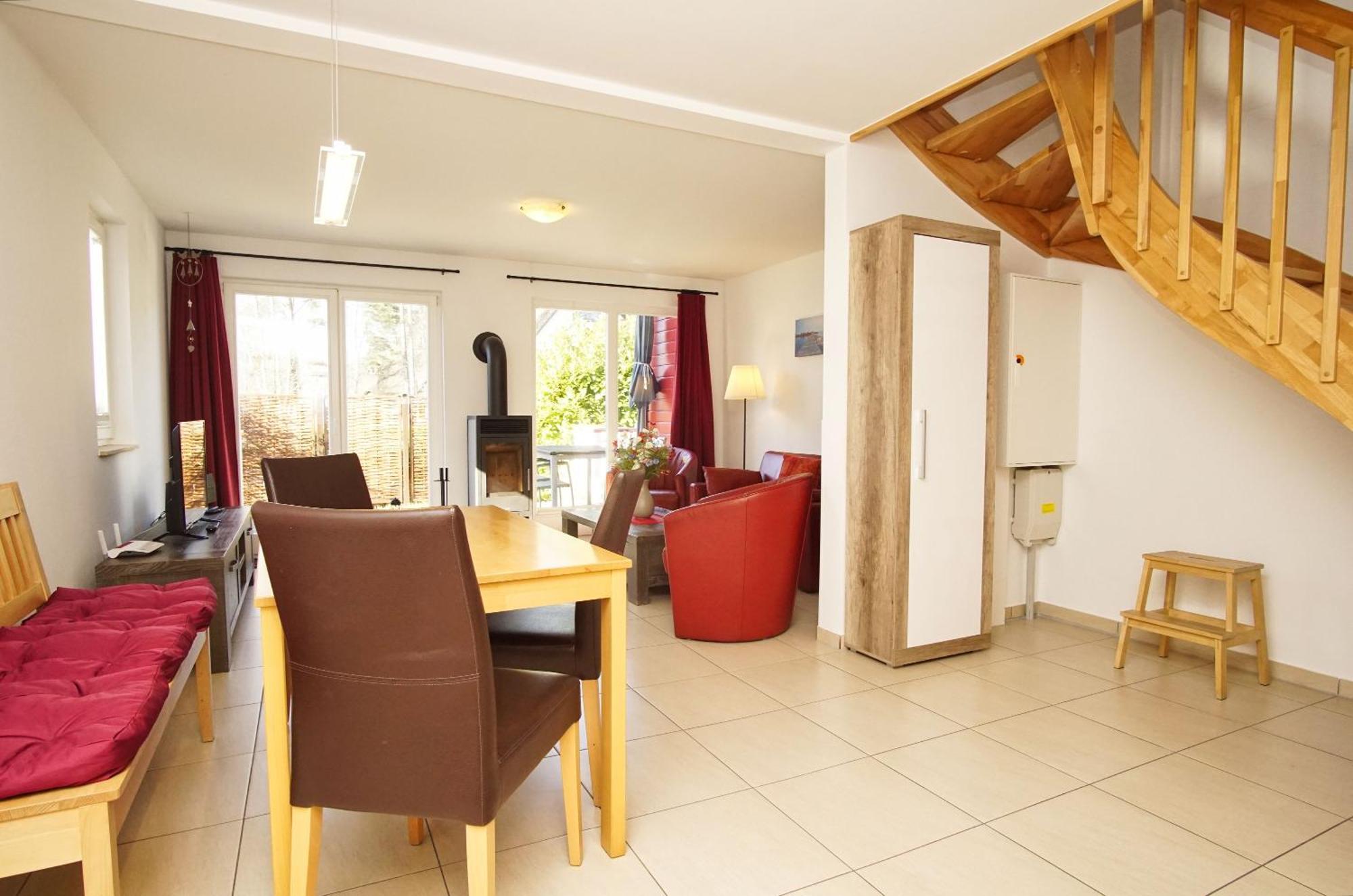 Ferienhaus Wellenlaeufer Haus - Sauna, Terrasse, Garten โกลเวอ ภายนอก รูปภาพ